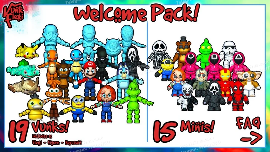 Vunk Flexis Welcome Pack