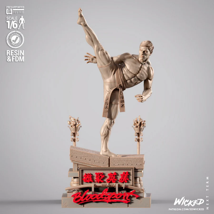 Frank Dux Sculpture
