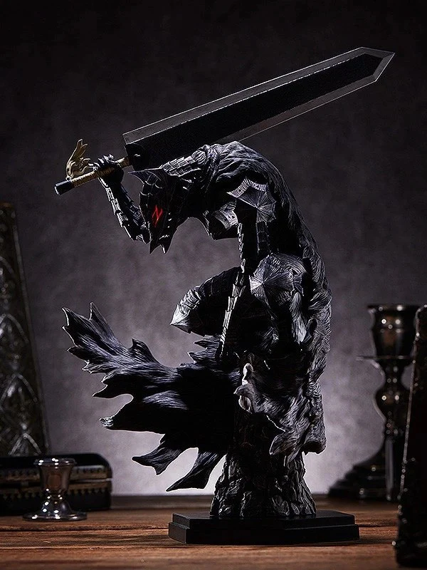 Berserk guts on edge fantasy anime sword character