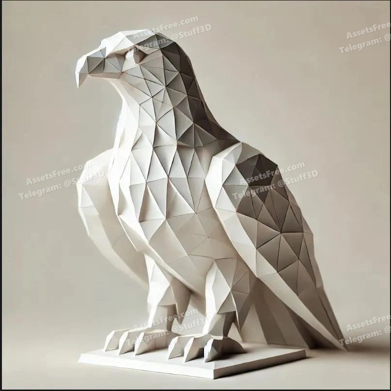 Low-poly Adler