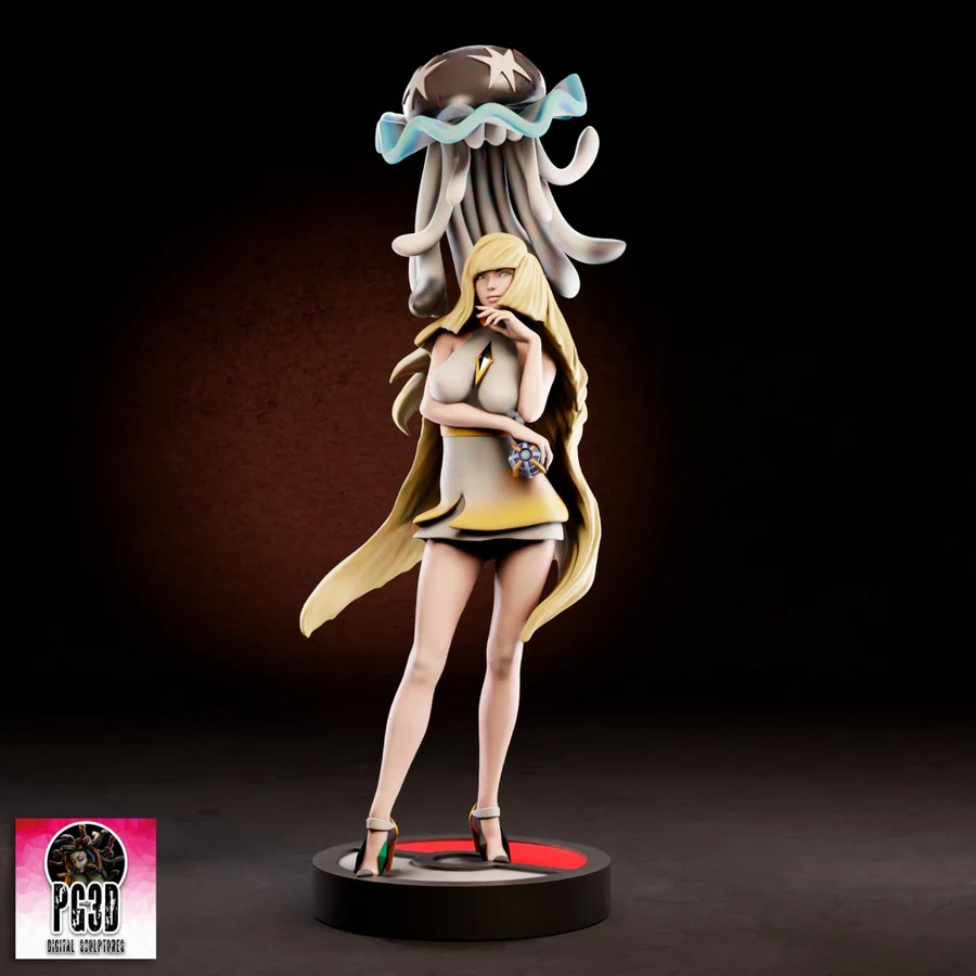 Pokemon Lusamine and Nihilego
