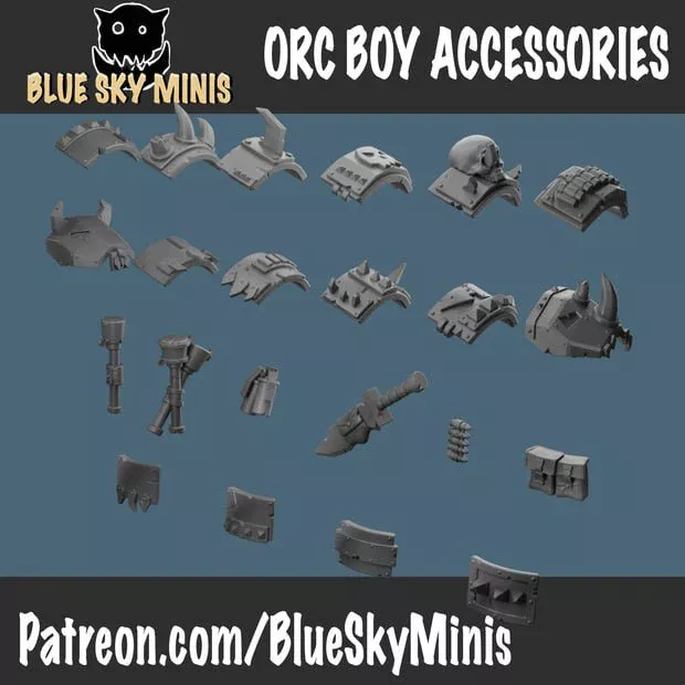 Blue Sky minis – 2022.03 – ORC BOY ACCESSORIES