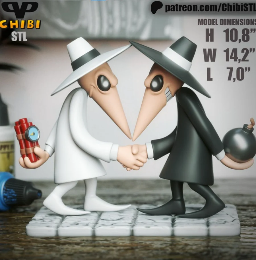 Spy vs Spy Chibi