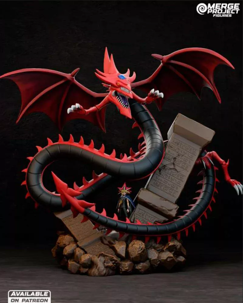 Slifer the Sky Dragon – 3D Printable Model ⚡️