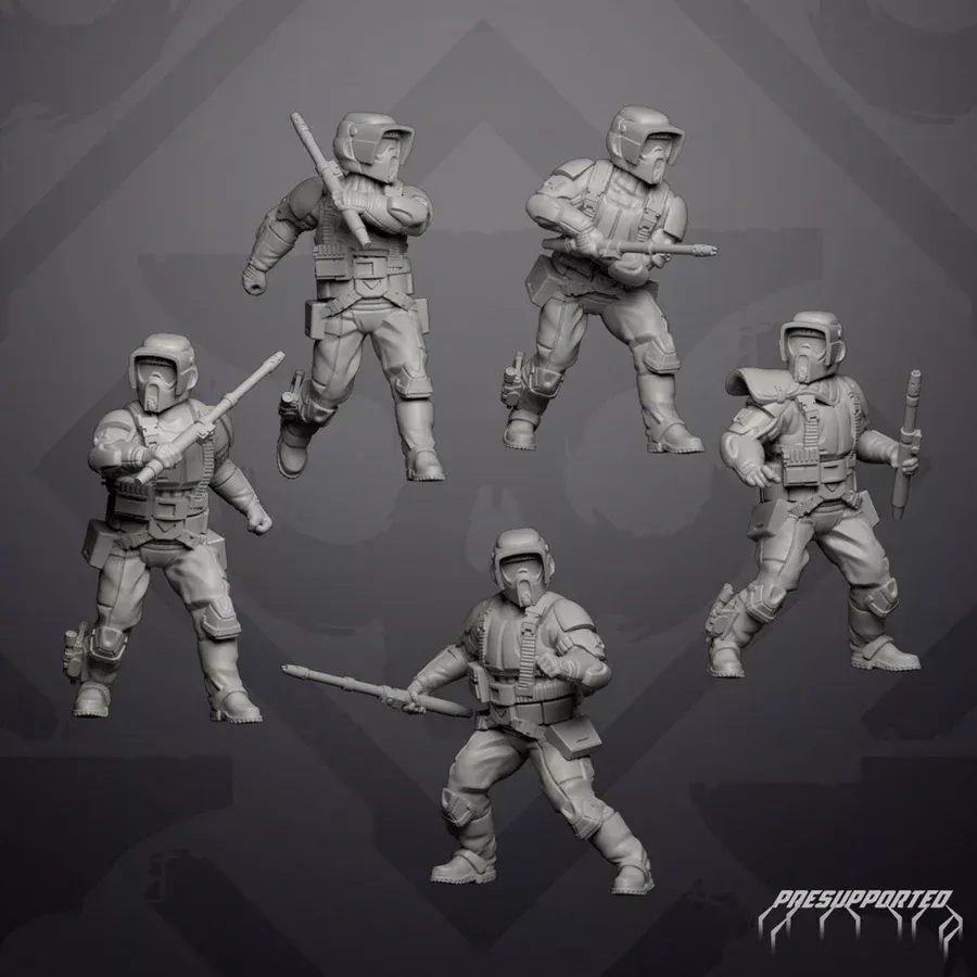 Scout Trooper – First Order – Shock Troop