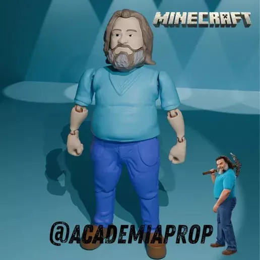Steve – Jack Black (Minecraft Movie)