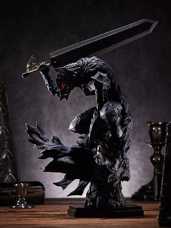 Berserk guts on edge fantasy anime sword character