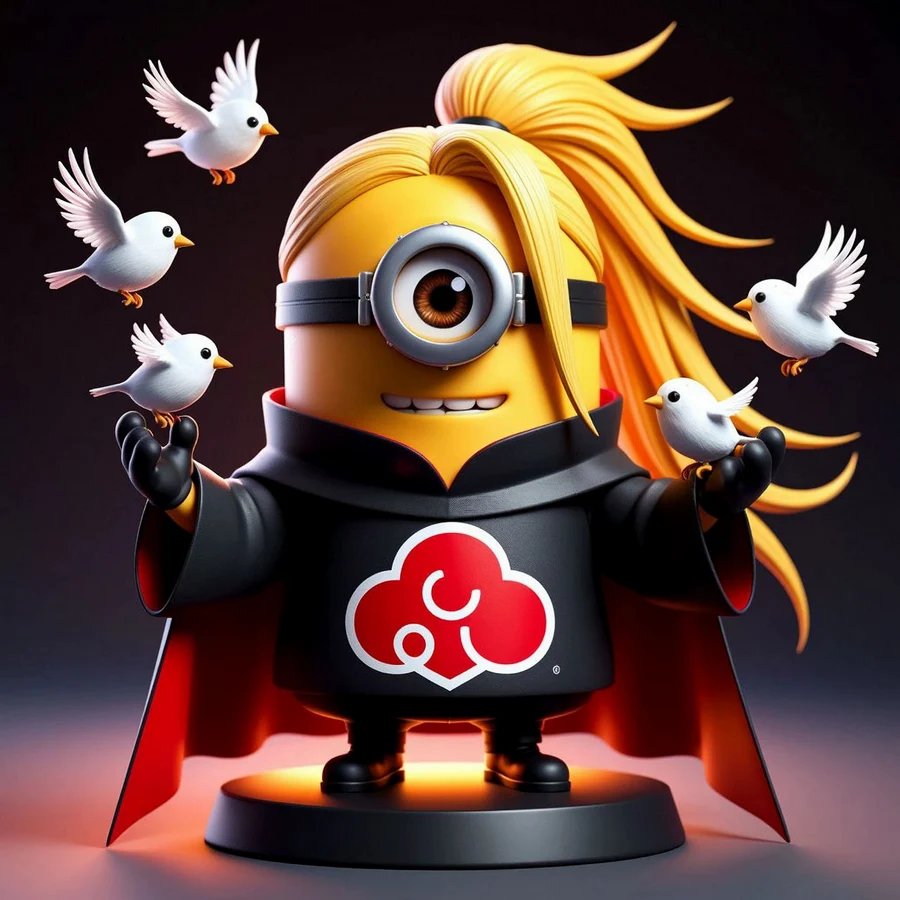 Naruto Deidara minis
