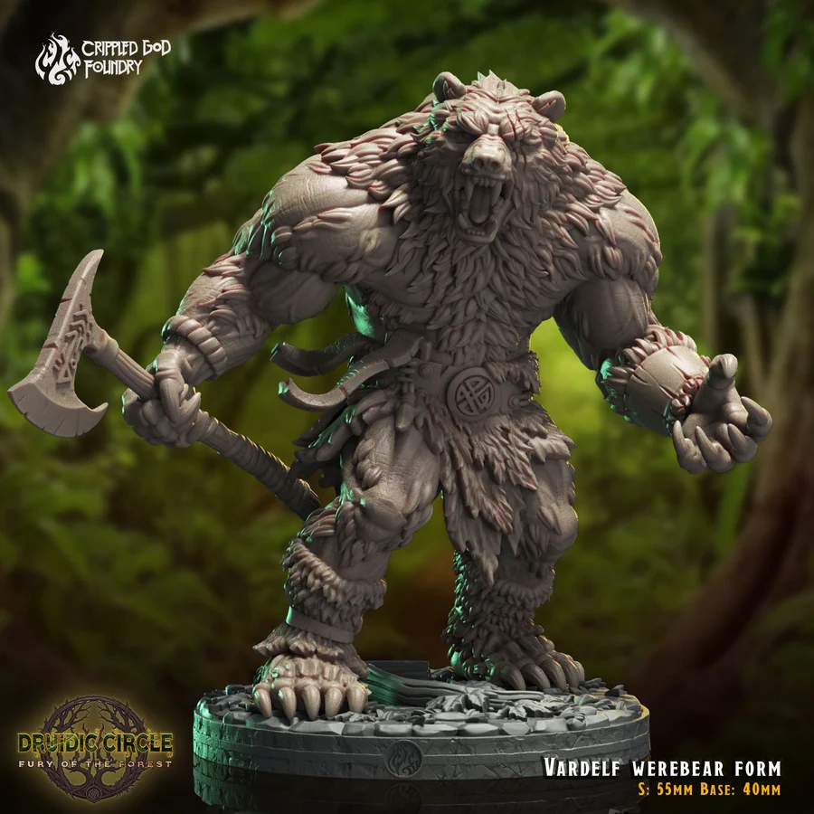 Vardelf the Shapeshifter, Werebear