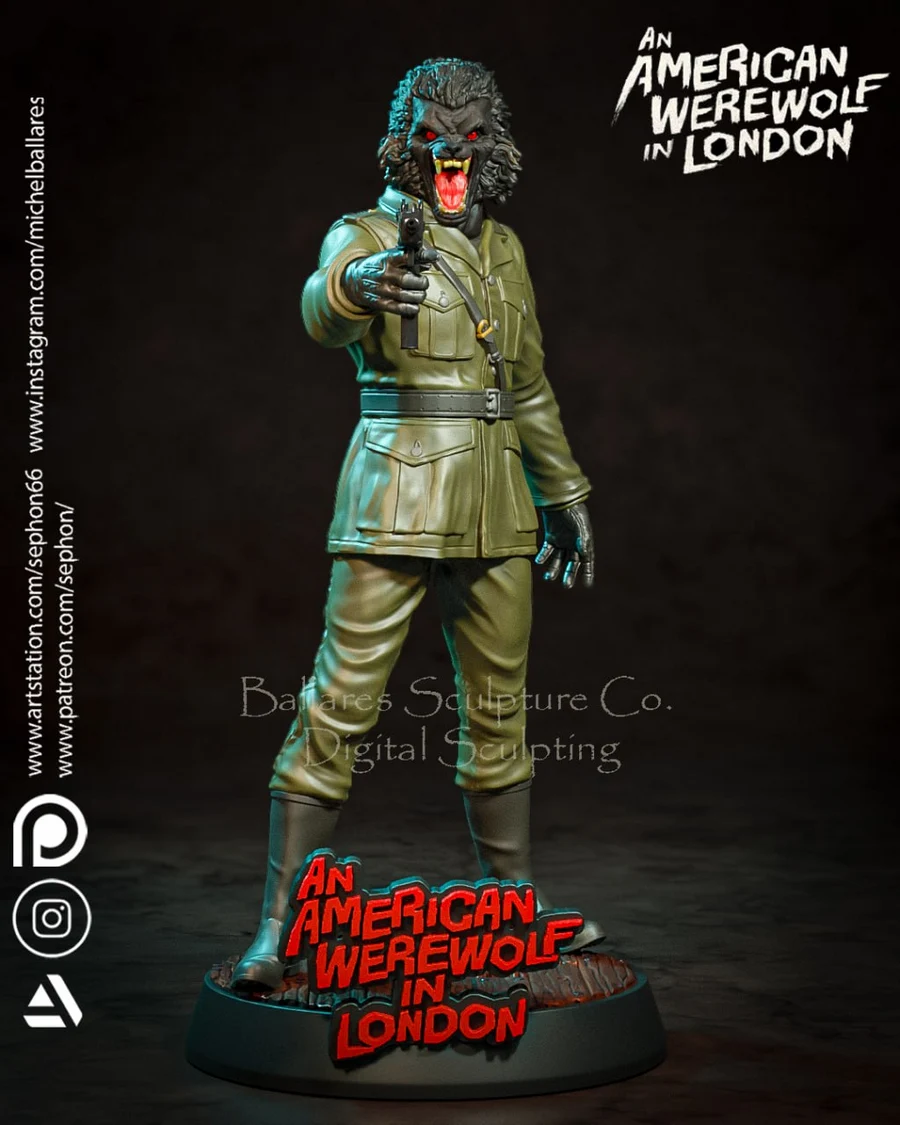 AMERICAN WEREWOLF SOLDIER