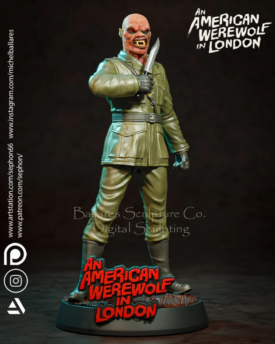 AMERICAN WEREWOLF SOLDIER