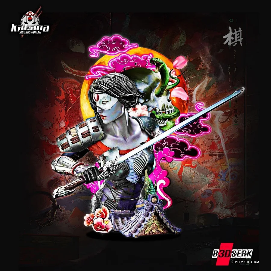 Katana Bust