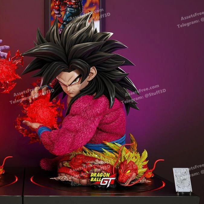 BUSTO GOKU SSJ4 ATAQUE