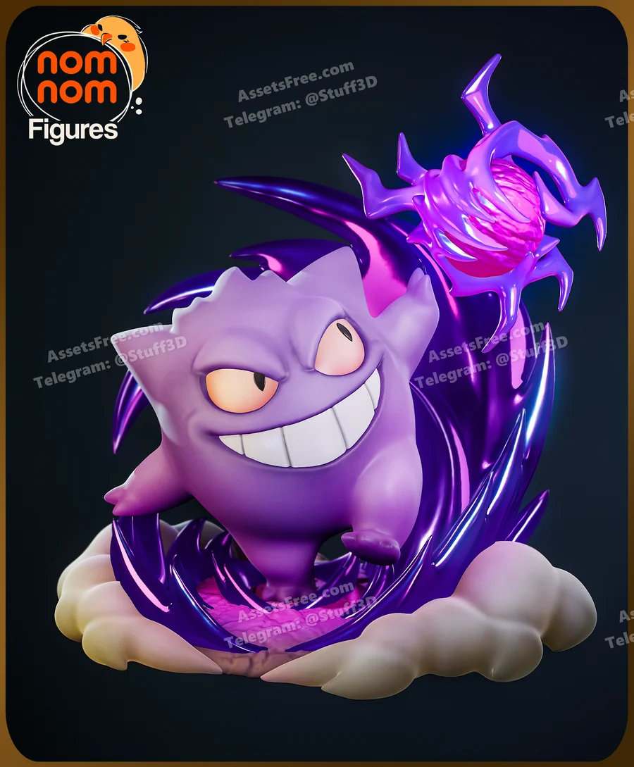 Chibi Gengar – Pokemon
