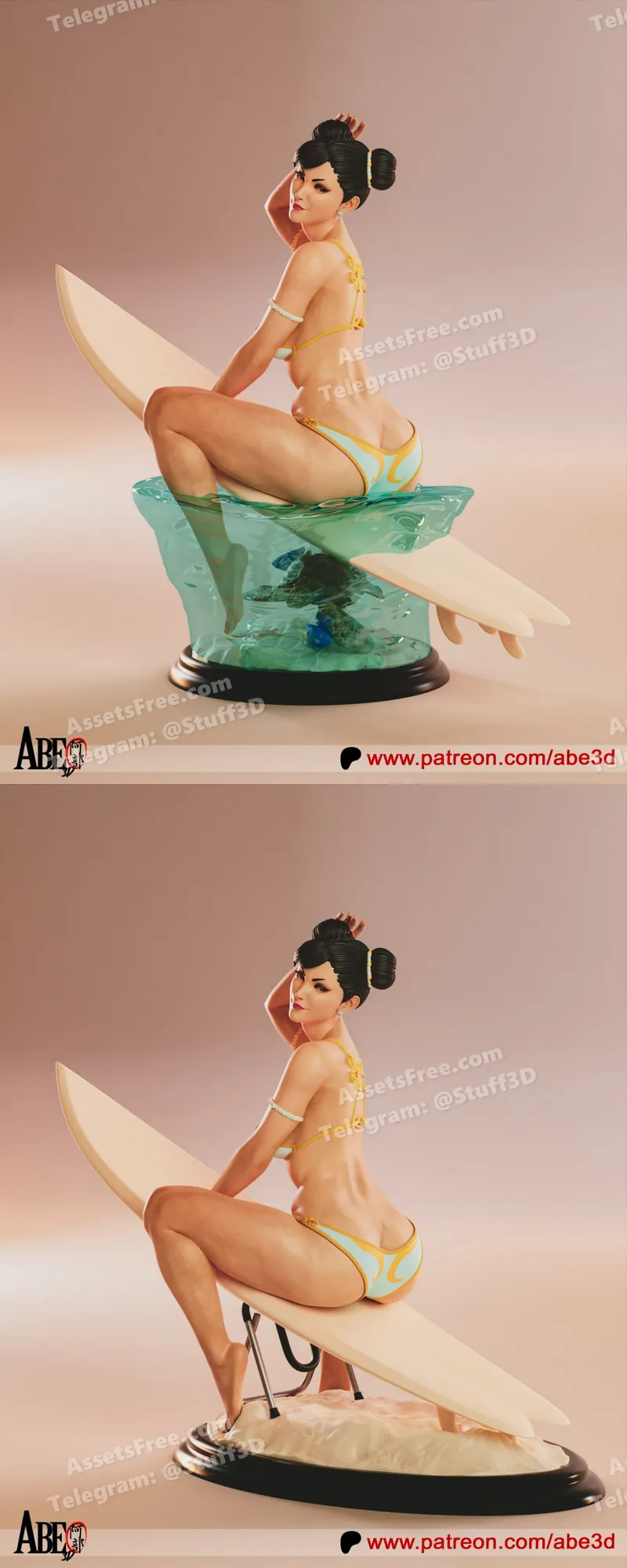 Chun li surf