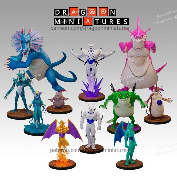 Dragoon Miniatures Term 27 GT Pack 5 Shadow Dragons Pack
