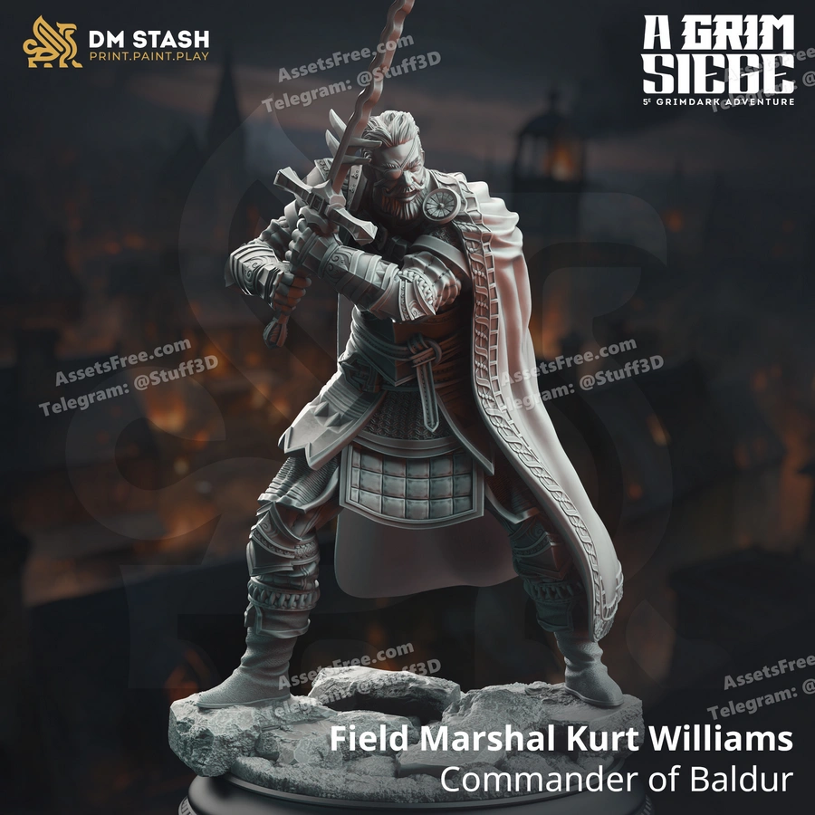 Field Marshal Kurt Williams – Commander of Baldur