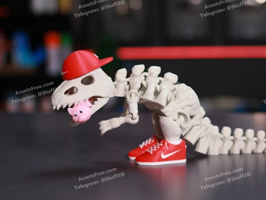 Flexi Dino Skeleton in Urban Vibes – Kleidung Rex
