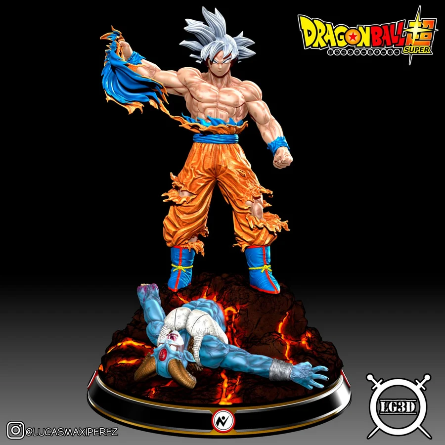 Goku Ultra Instinct vs Moro