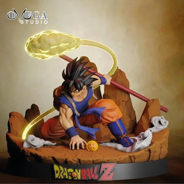 Goku in search of the spheres