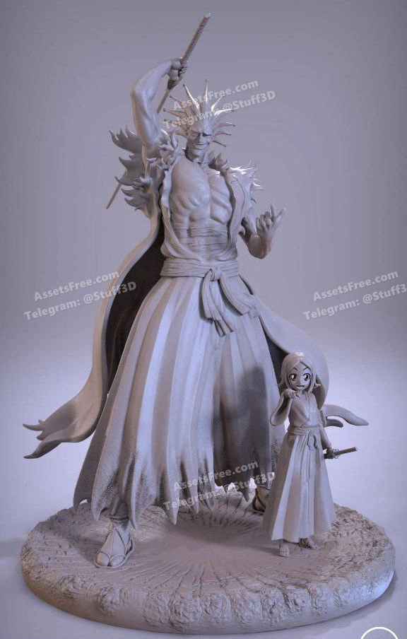 Kenpachi & Yachiru Bleach