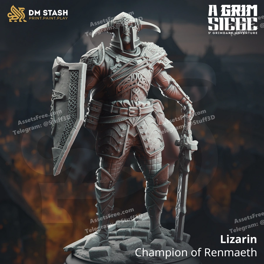 Lizarin – Champion of Renmaeth