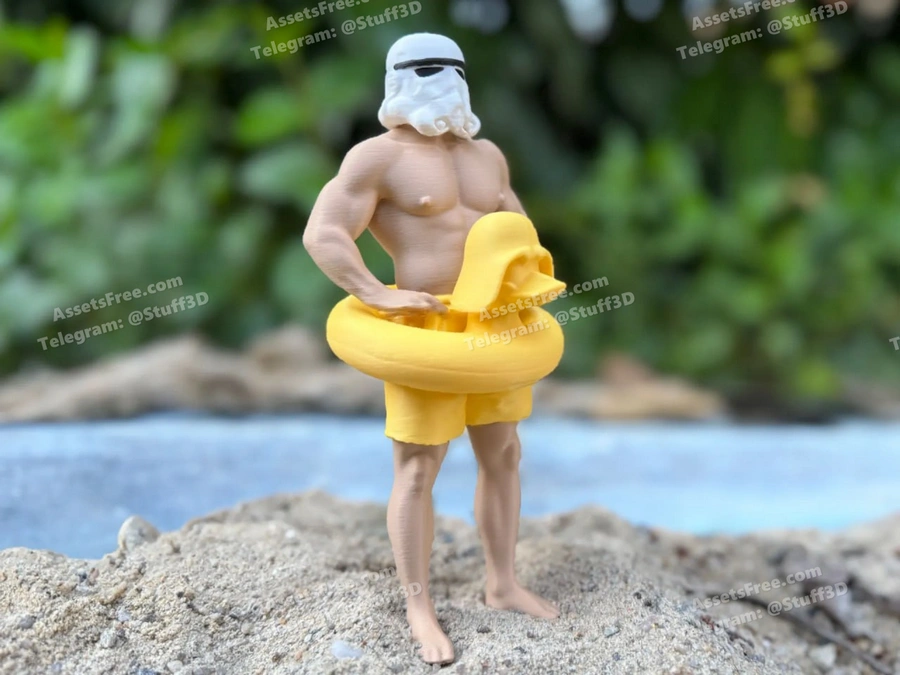 Men beach