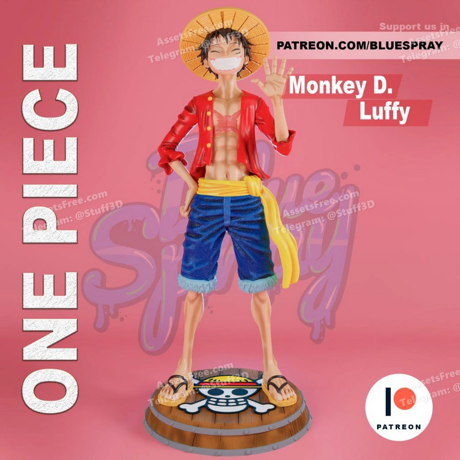 Monkey D. Luffy Sculpture