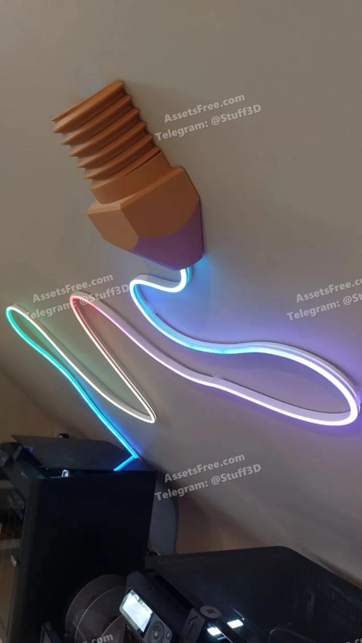 Nozzle for LED light