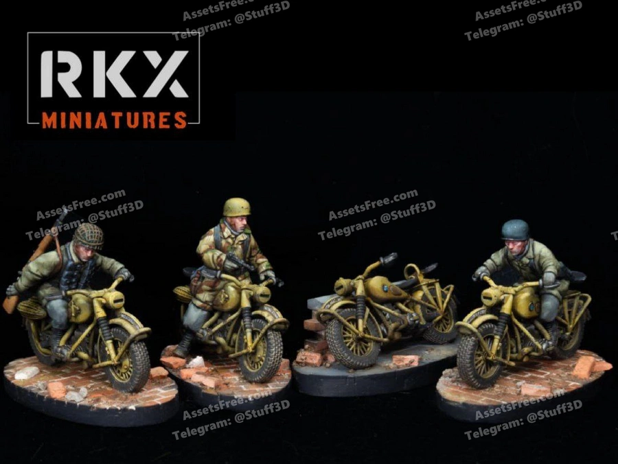 Fallschirmjager Motorbikes