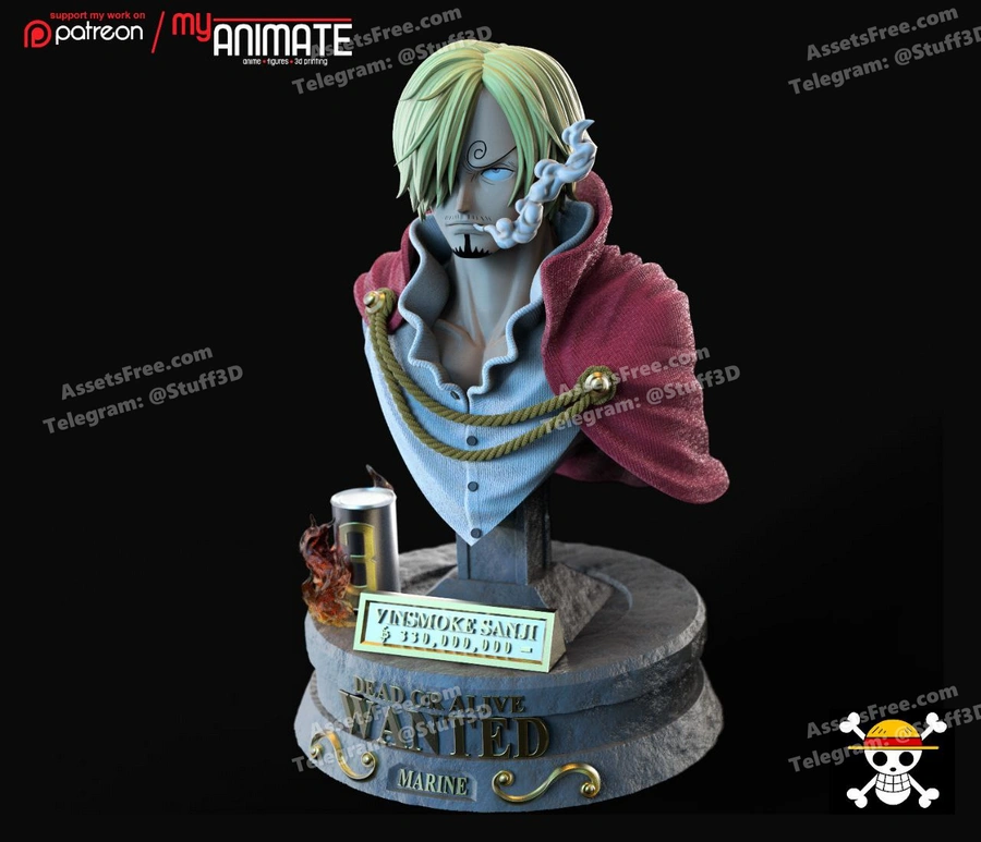 Sanji Bust from One Piece – Dyas