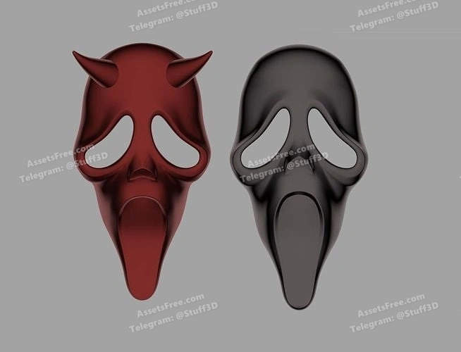 Scream ghostface mask