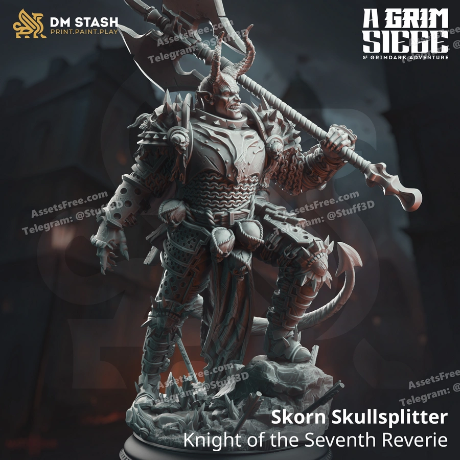 Skorn Skullsplitter – Knight of the Seventh Reverie
