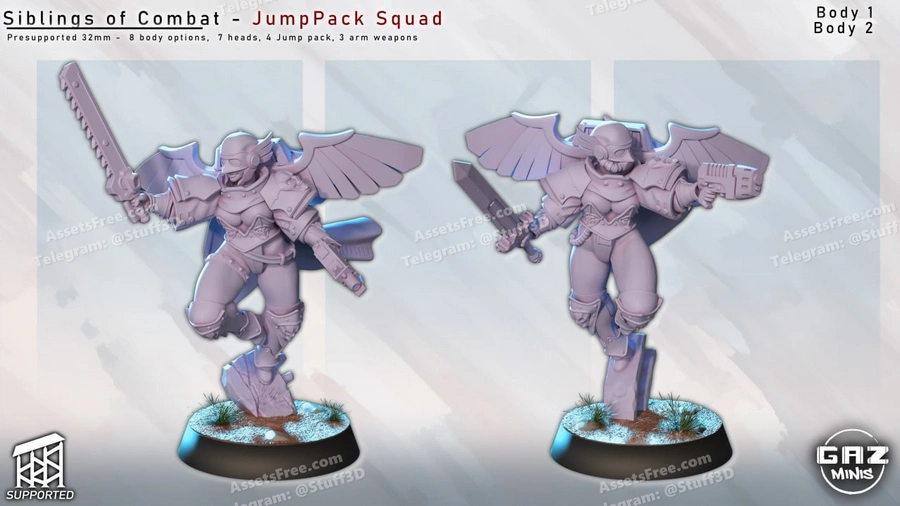 Siblings of combat – JumpPuck Squad