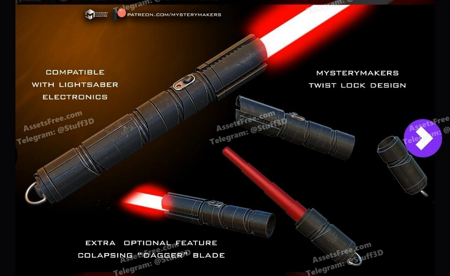 Stranger Qimir lightsaber