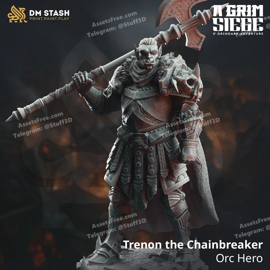 Trenon the Chainbreaker – Orc Hero
