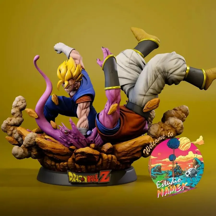 Vegito vs Buu Gohan Absorbido – Diorama