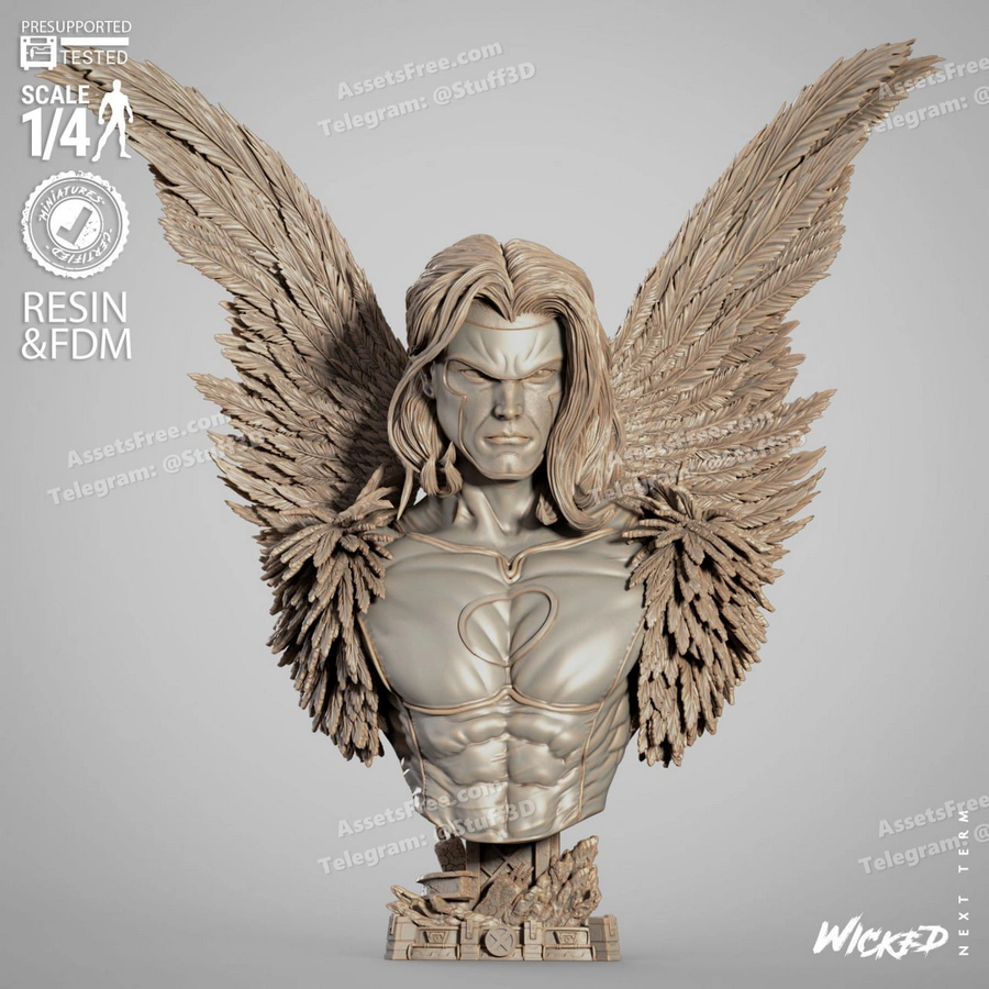 Angel Portrait Bust