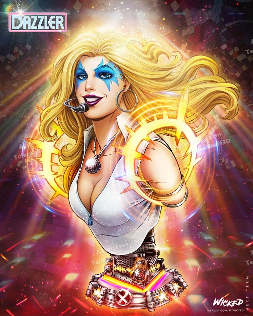 Dazzler Portrait Bust