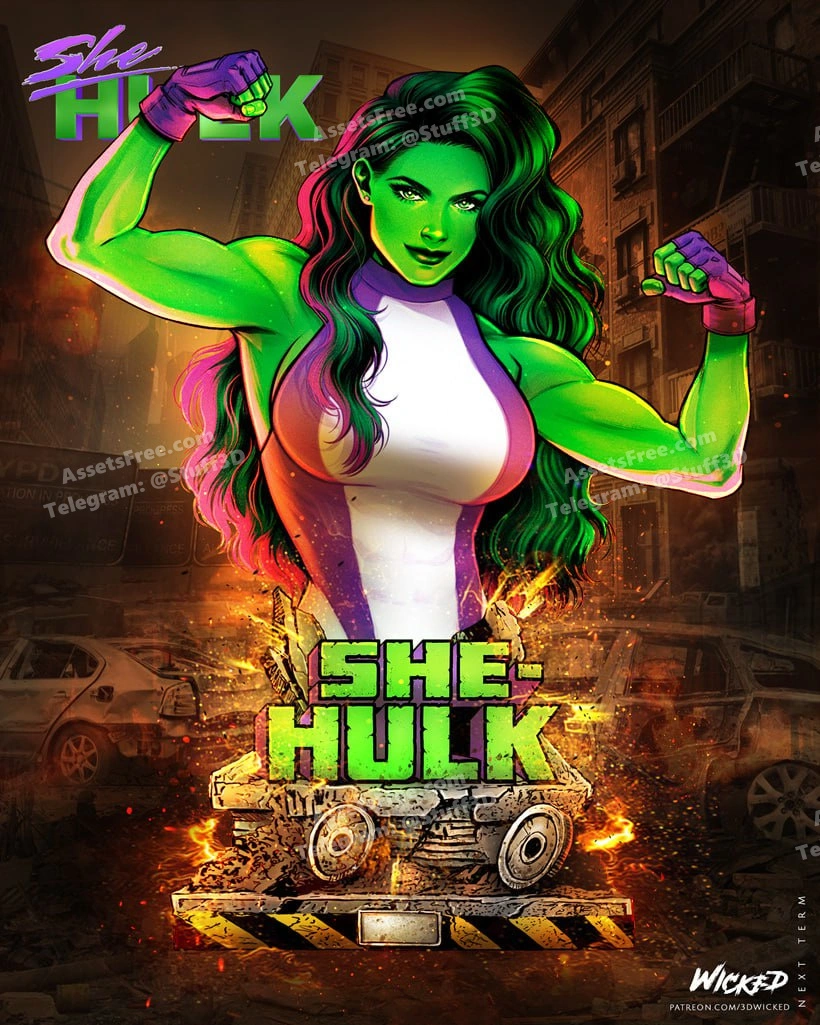 She Hulk Bust