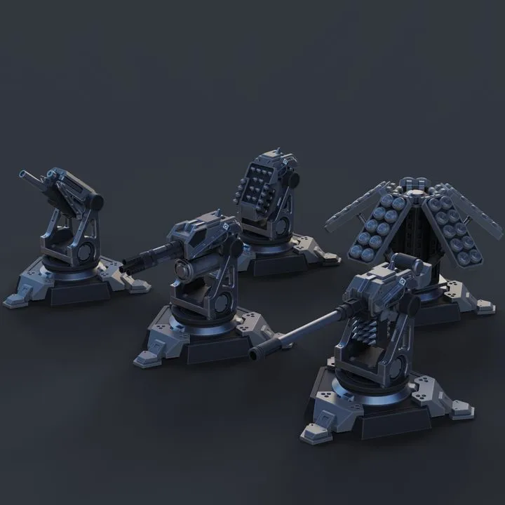 Wardiver Turrets