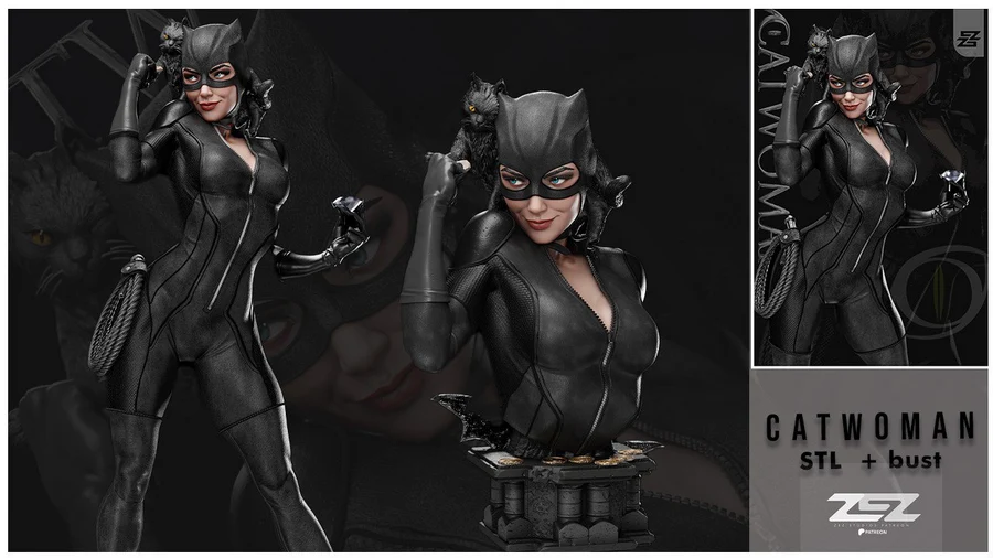 Catwoman + Bust