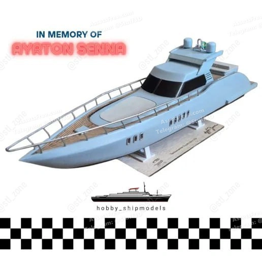 Ayrton Senna – Tecnomarine Supercobra
