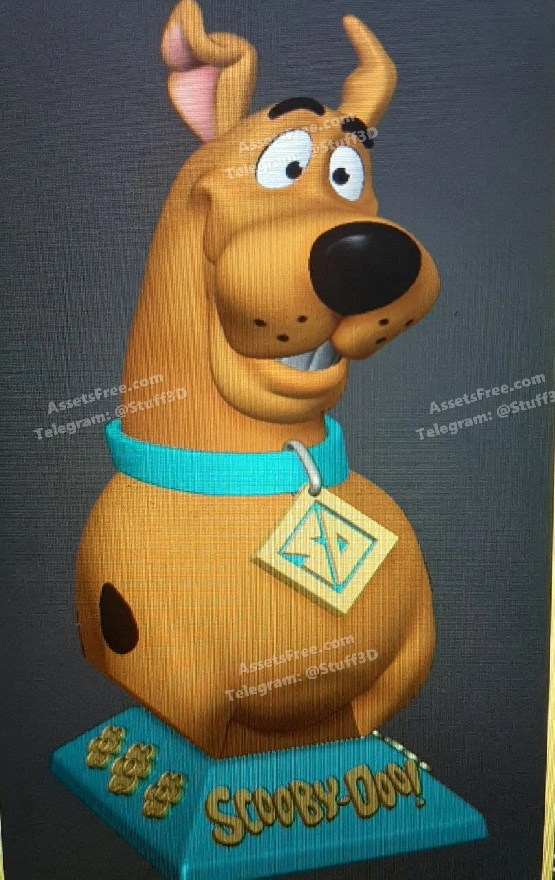 Scooby Doo bust