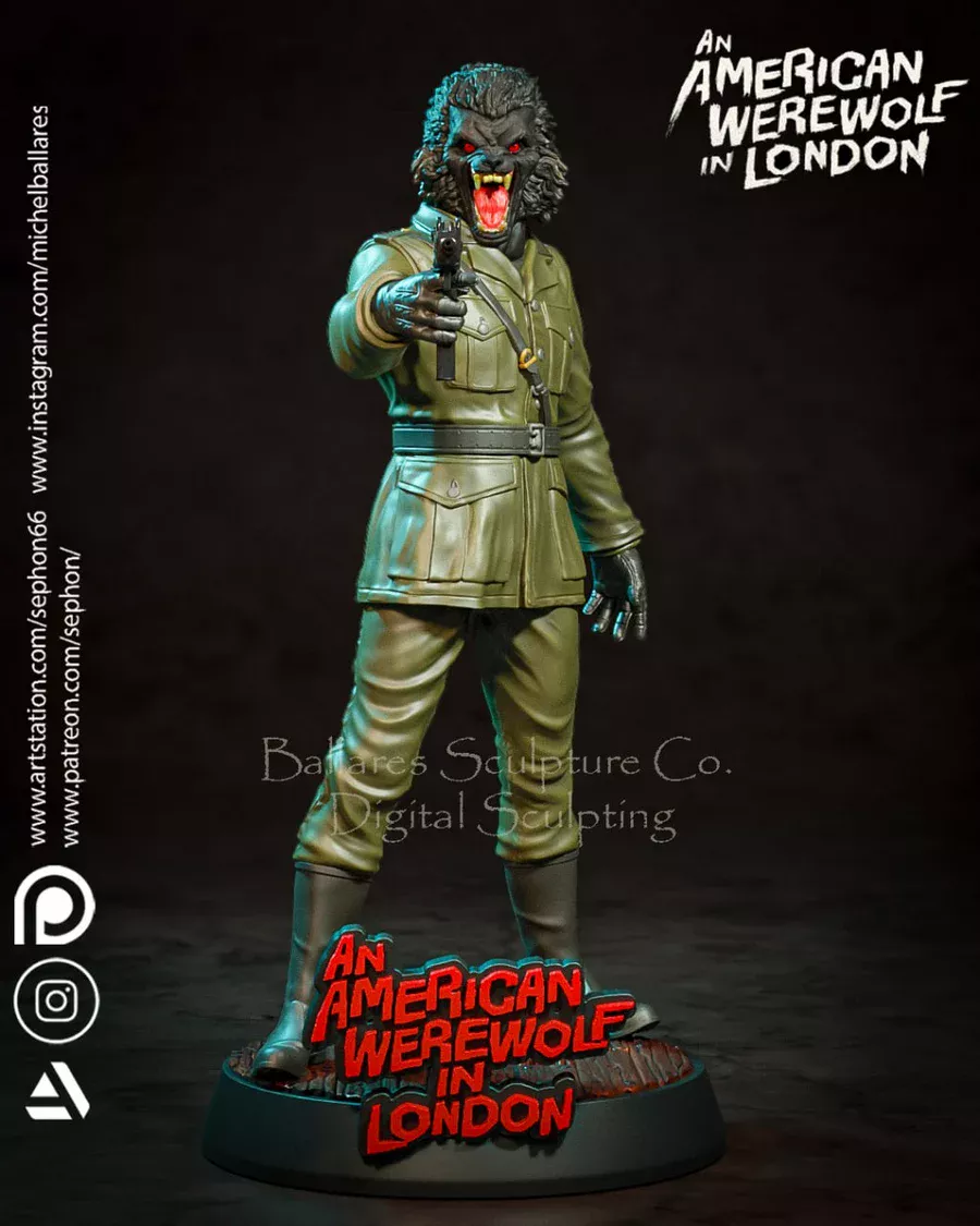 AMERICAN WEREWOLF SOLDIER