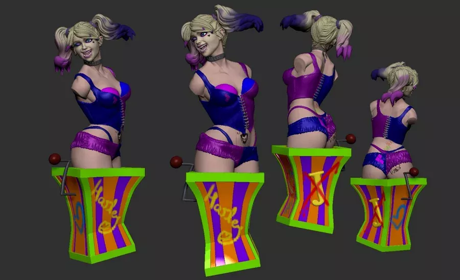 Harley Quinn Bust