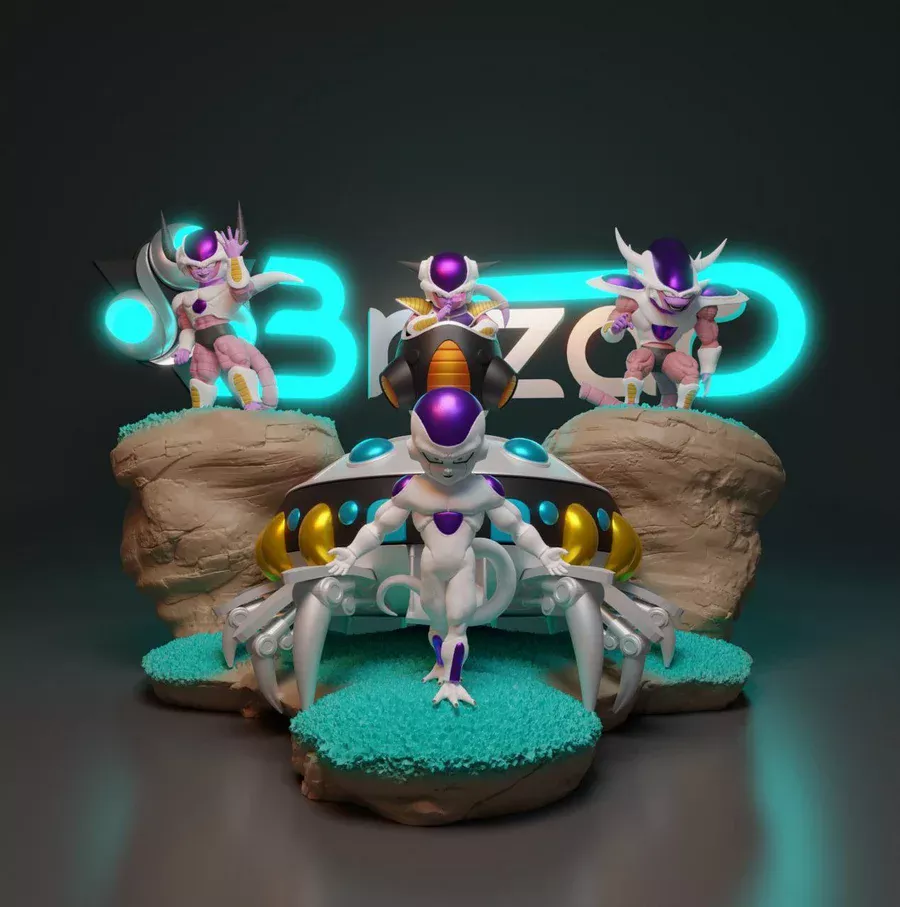 Diorama Freezer Chibis