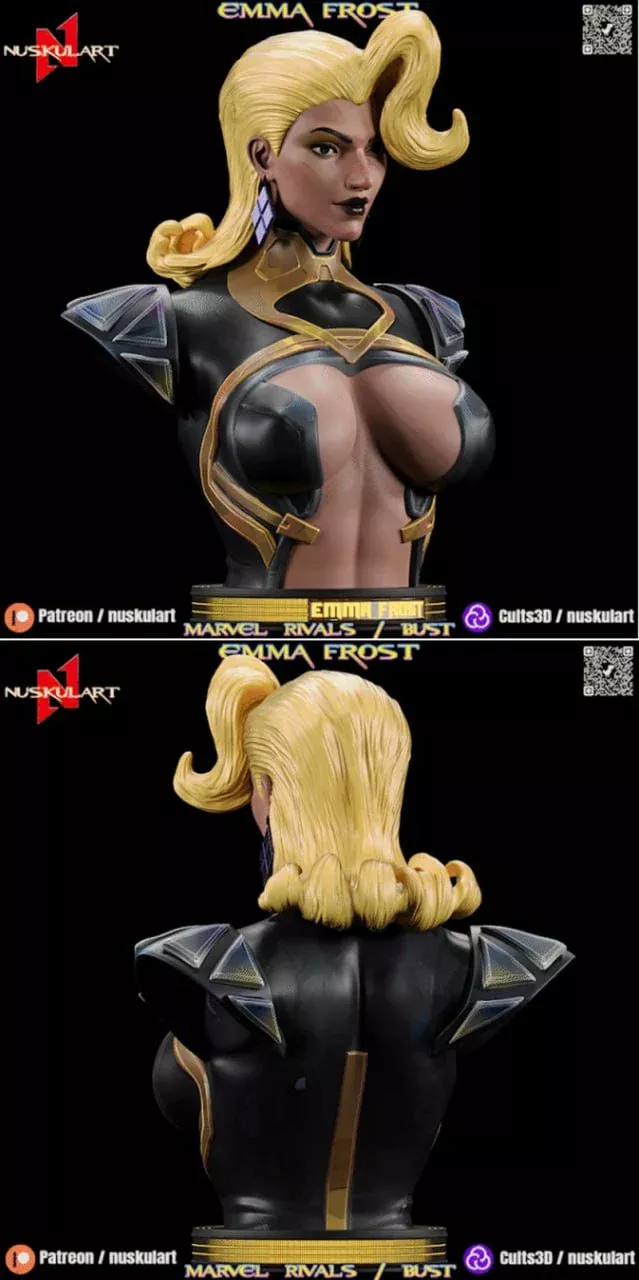 Emma Frost Bust – Marvel Rivals