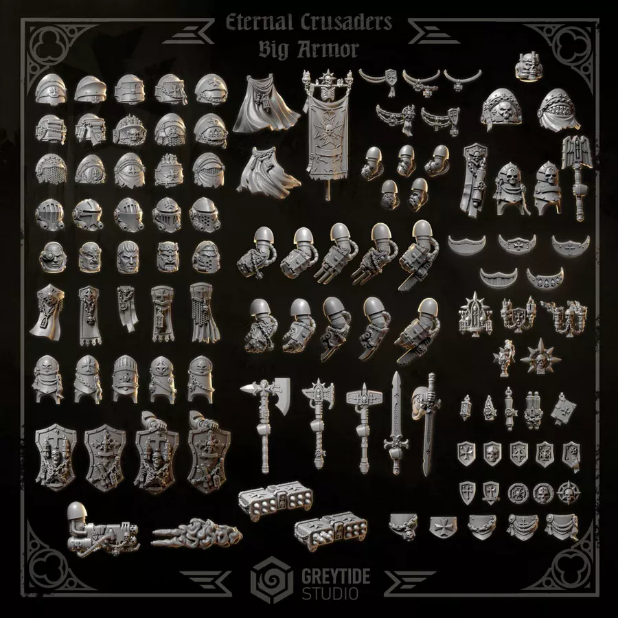 Eternal Crusaders Big Armor Pack