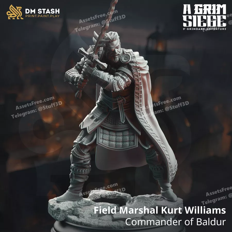 Field Marshal Kurt Williams – Commander of Baldur